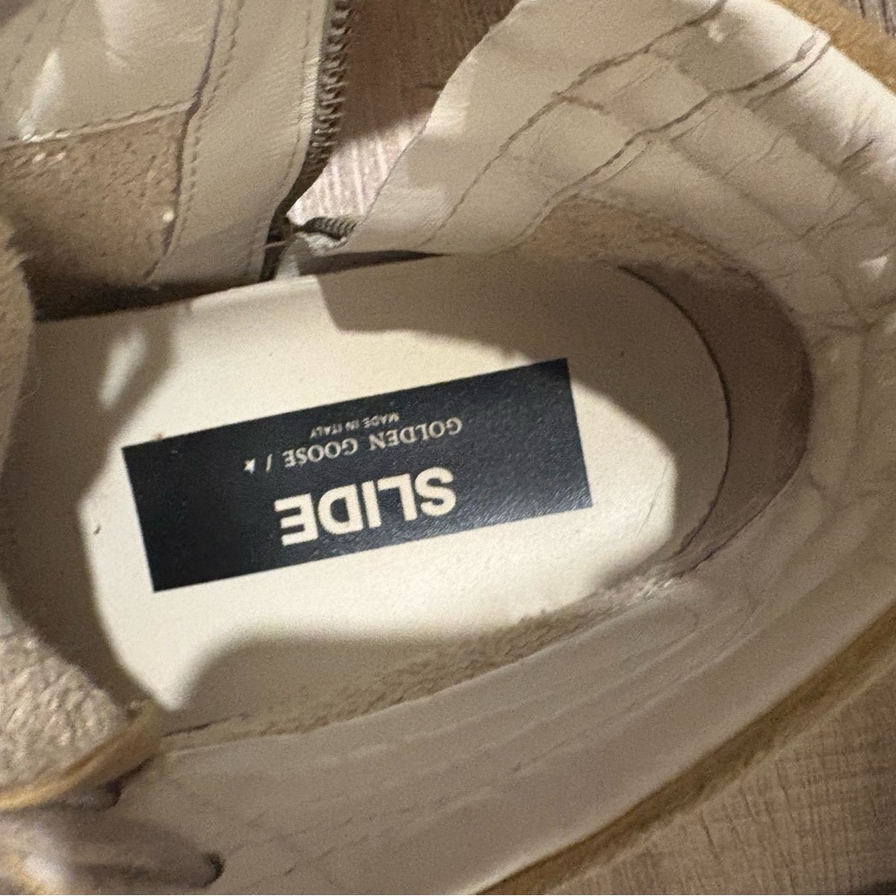 Golden Goose Beige High-Top Sneakers - Picture 4 of 4